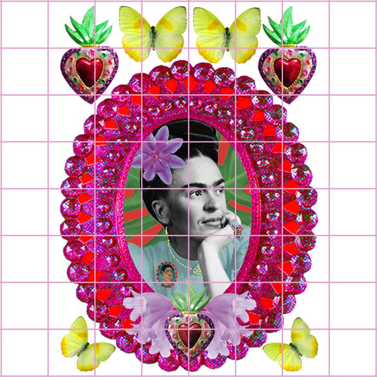 Frida Red Butterfly